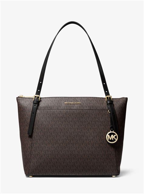 voyager large michael kors|michael kors tote with zipper.